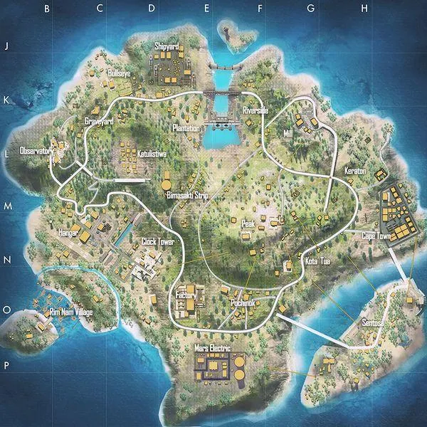 Free Fire - Map